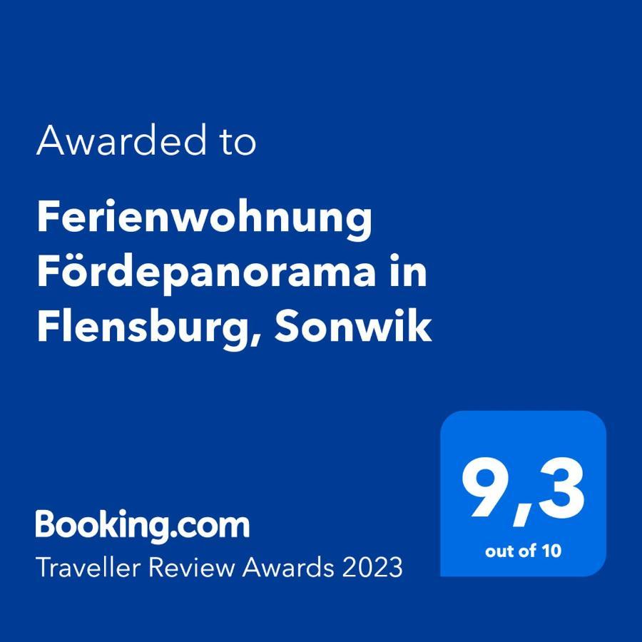 Ferienwohnung Foerdepanorama In Flensburg, Sonwik Exterior foto